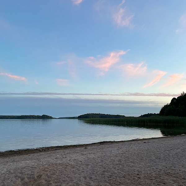  Blick auf die Ostsee, Strand von Strand von Tammisaari
