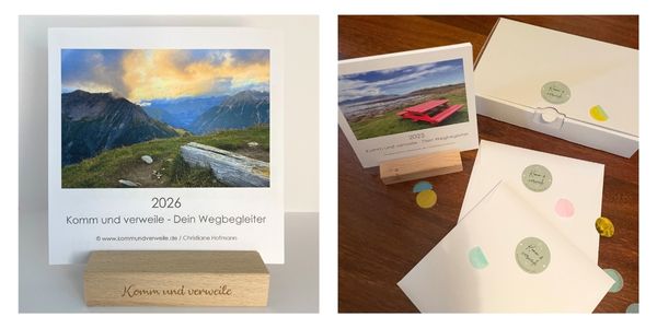 Kalender und Zubehör